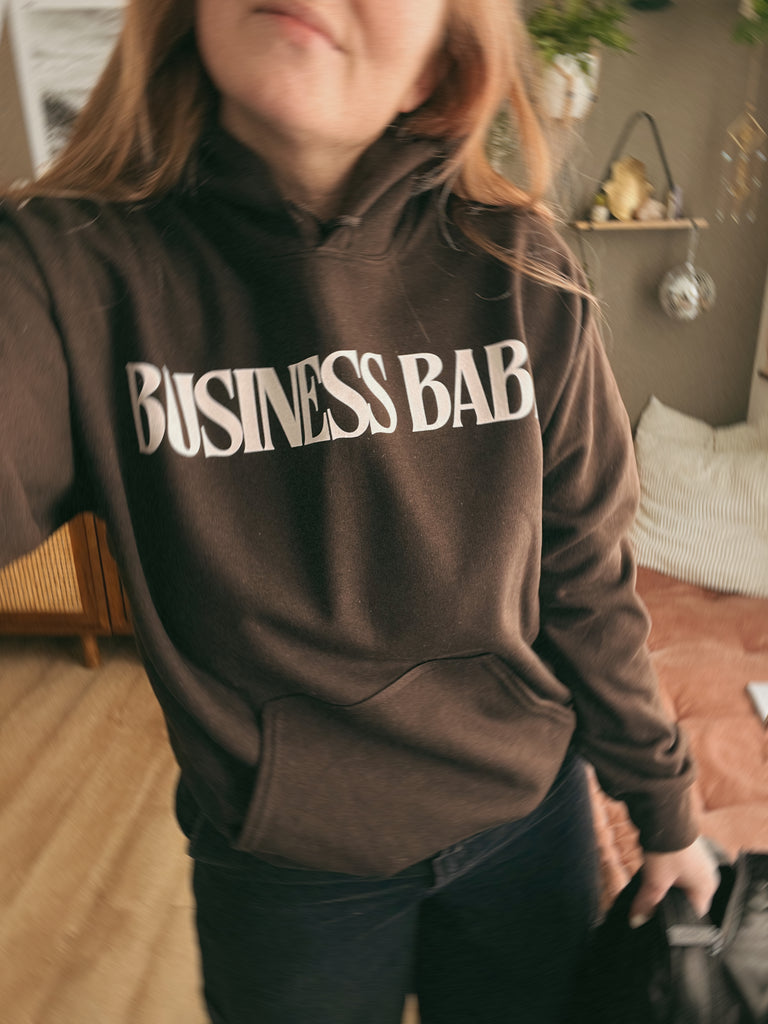 "BUSINESS BABE" hoodie