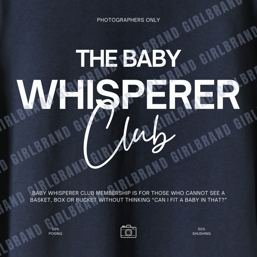 "BABY WHISPERER CLUB" Tee